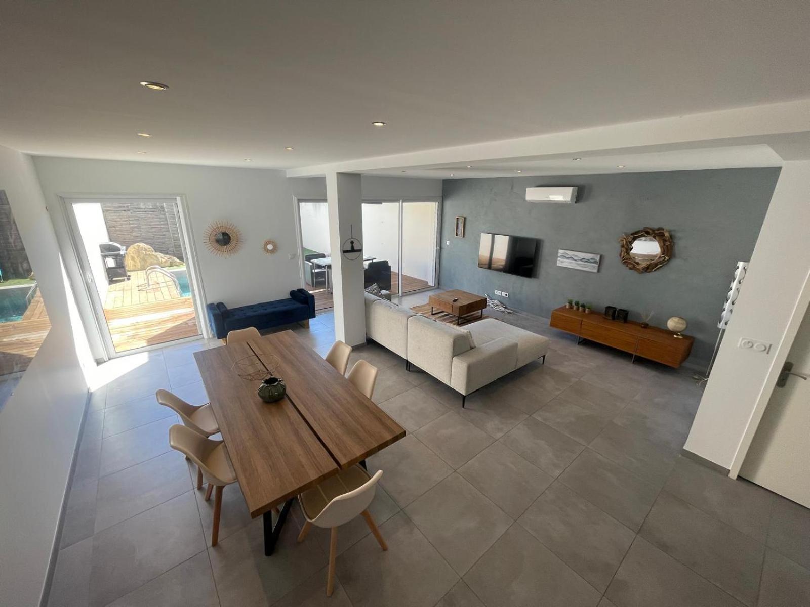 Villa Design Cap Dagde Piscine Et Plage Le Grau-dʼAgde エクステリア 写真