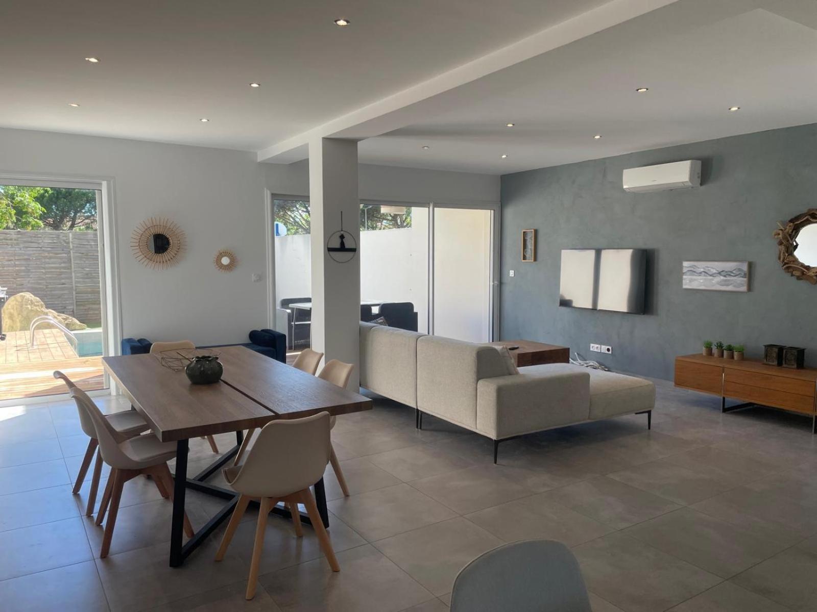 Villa Design Cap Dagde Piscine Et Plage Le Grau-dʼAgde エクステリア 写真