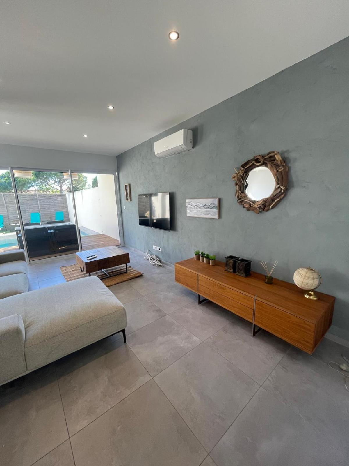 Villa Design Cap Dagde Piscine Et Plage Le Grau-dʼAgde エクステリア 写真