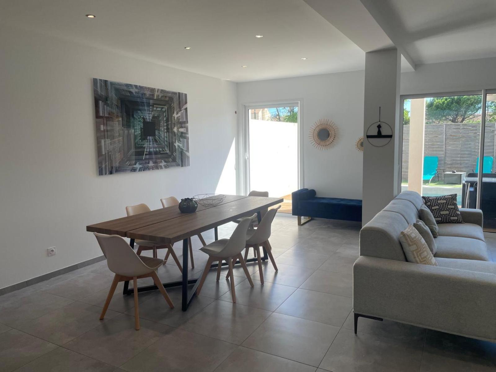 Villa Design Cap Dagde Piscine Et Plage Le Grau-dʼAgde エクステリア 写真